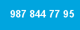 987 844 77 95 987 844 77 95